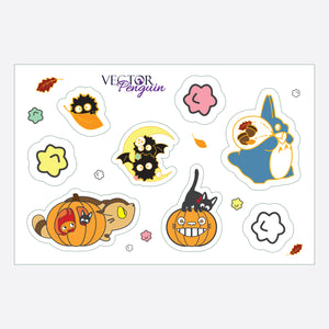 Vinyl Fall Sticker Sheet