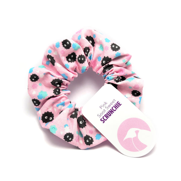 Scrunchie - Pink Soot Sweet